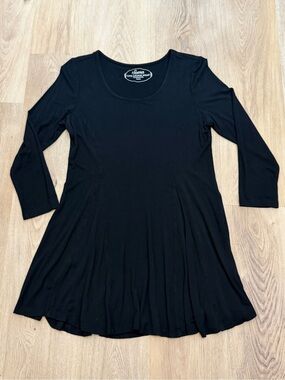 Soma Black Long Sleeve Tunic Top